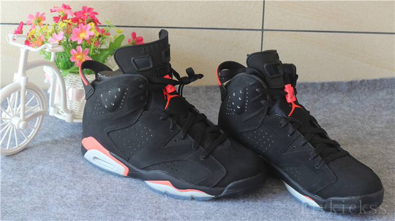 Authentic Air Jordan 6 Retro Black Infrared